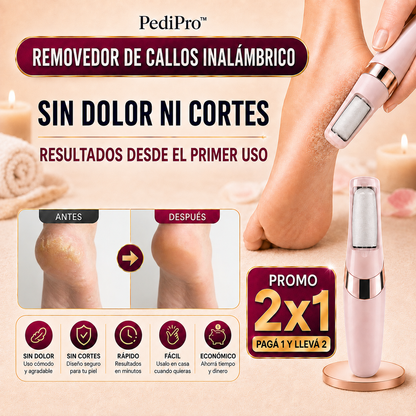 PediPro™ | Removedor de Callos Inalámbrico | Mostrá Tus Pies Sin Vergüenza