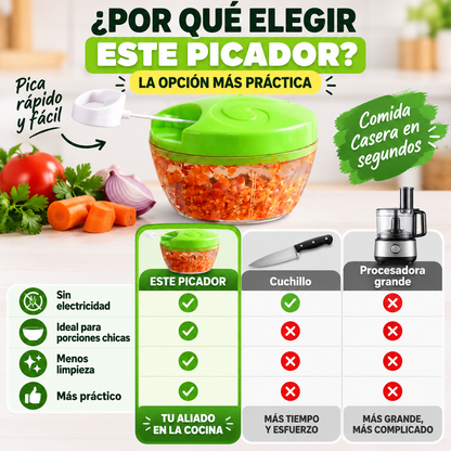 PicaFlex™ | Picador de Alimentos Manual