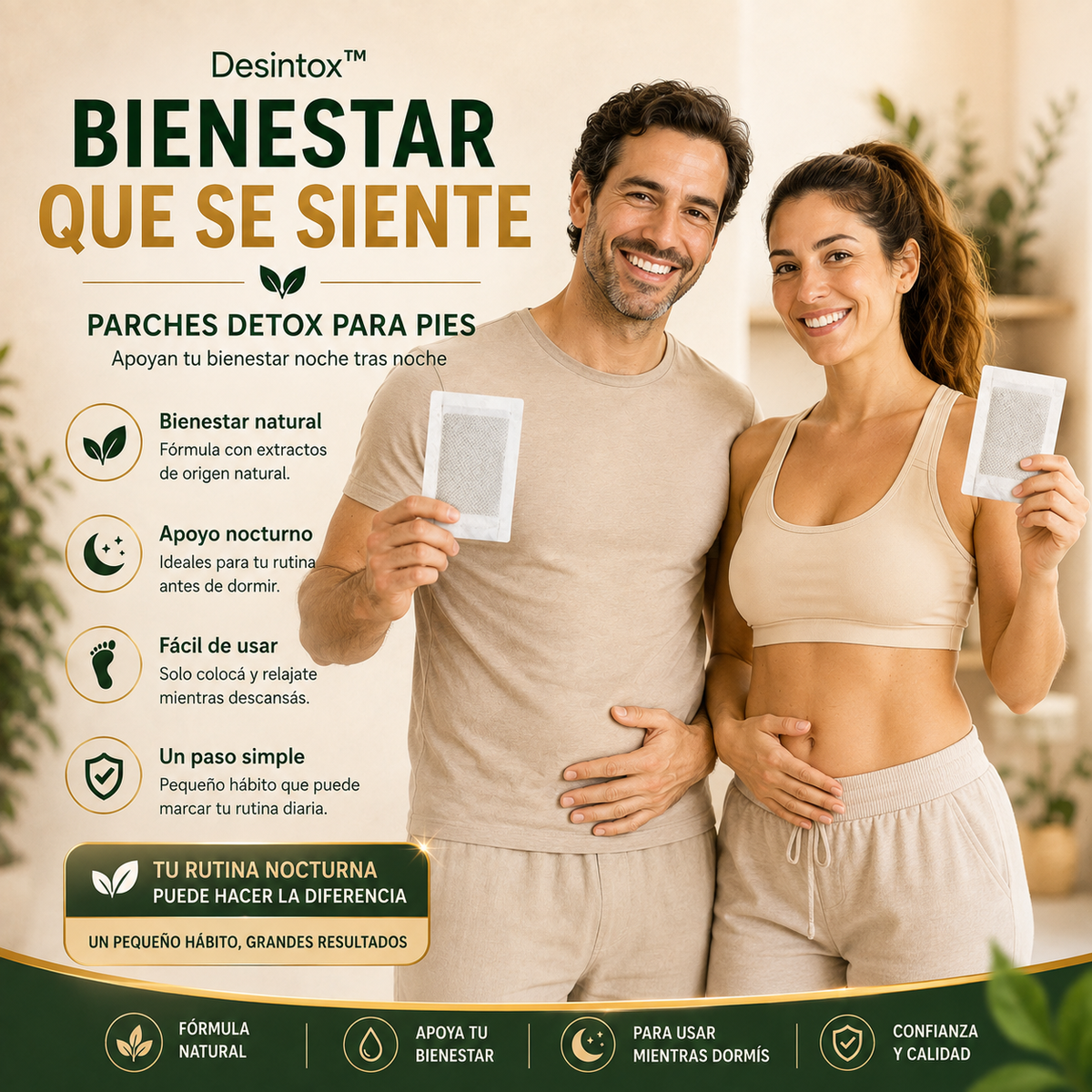 Desintox™ | Parches Detox para Pies – Bienestar para tu Hígado y tu Descanso