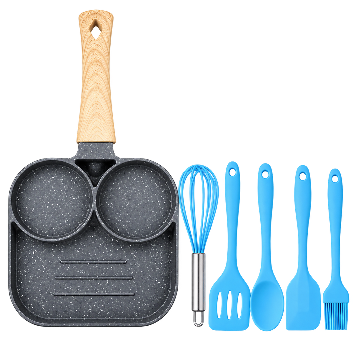 DuoCook™ | Sartén Multifunción Antiadherente 3 en 1