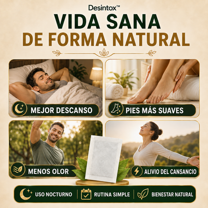 Desintox™ | Parches Detox para Pies – Bienestar para tu Hígado y tu Descanso