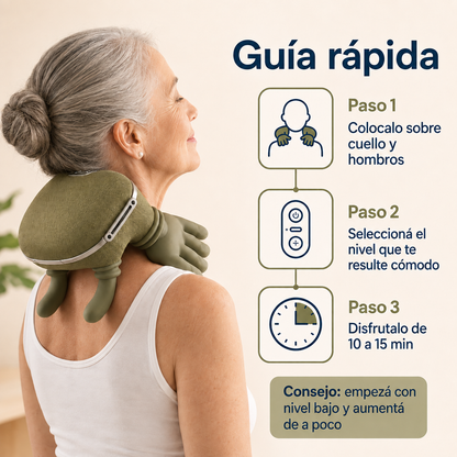 AliviaPro™ | Masajeador Cervical con Calor
