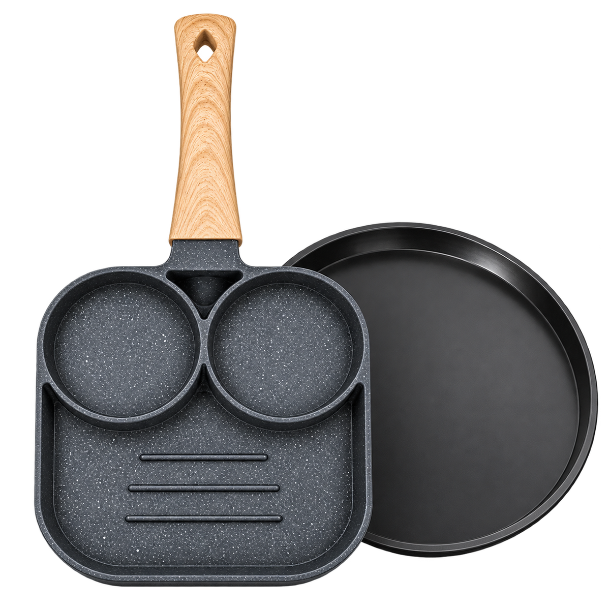 DuoCook™ | Sartén Multifunción Antiadherente 3 en 1