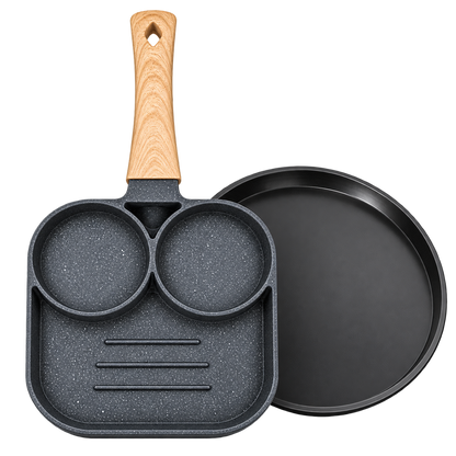 DuoCook™ | Sartén Multifunción Antiadherente 3 en 1