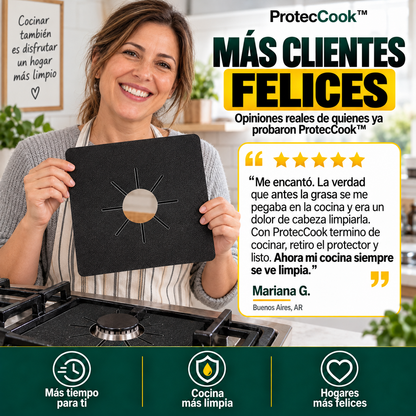 ProtecCook PREMIUM™ | Protector Antigrasa para Hornallas